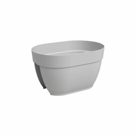 Plant pot Elho Black Ø 39 cm Plastic Squared Modern | Tienda24 - Global Online Shop Tienda24.eu