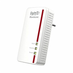 Adaptador PLC Fritz! WLAN 1260E 866 Mbps 5 GHz Branco Vermelho de Fritz!, Adaptadores de comunicação por linha elétrica - Ref...