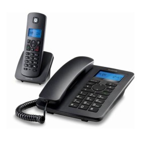 Teléfono Fijo Motorola C4201 Combo DECT (2 pcs) Negro de Motorola, Teléfonos analógicos - Ref: S0224077, Precio: 62,79 €, Des...