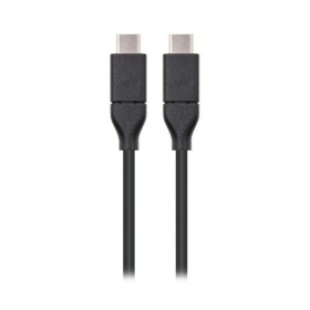 Câble USB-C 3.1 NANOCABLE 10.01.4101 Noir (1 m) de NANOCABLE, Câbles USB - Réf : S0224329, Prix : 8,70 €, Remise : %