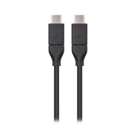 Cabo USB-C 3.1 NANOCABLE 10.01.4101 Preto (1 m) de NANOCABLE, Cabos USB - Ref: S0224329, Preço: 8,70 €, Desconto: %