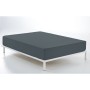 Sábana Bajera Ajustable Alexandra House Living Gris 160 x 190/200 cm de Alexandra House Living, Sábanas y fundas de almohada ...