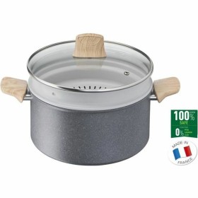 Topf mit Deckel Silberfarben Aluminium 6,5 L 35 x 16 x 28 cm (6 Stück) | Tienda24 - Global Online Shop Tienda24.eu