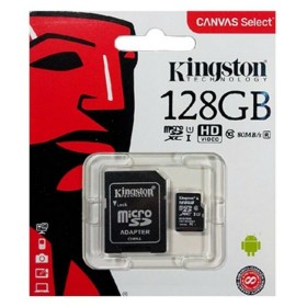 Micro SD Memory Card with Adaptor Kingston SDCS2 100 MB/s exFAT by Kingston, Memory cards - Ref: S0226233, Price: 11,54 €, Di...