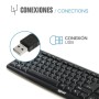 Keyboard iggual CK-BASIC-105T QWERTY USB Black Spanish Monkey (1 Piece) by iggual, Keyboards - Ref: S0227111, Price: 7,31 €, ...