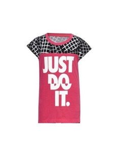 Maglia a Maniche Corte per Bambini Nike 848-A72 Rosa da Nike, Bambina - Ref: S2016956, Precio: €20.17, Descuento: %