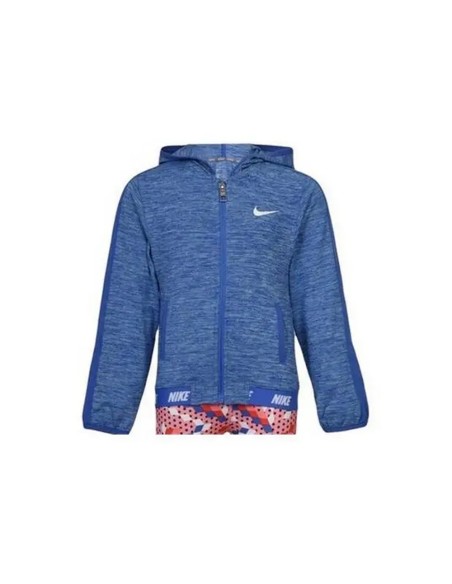 Hooded Sweatshirt for Girls Nike 937-B8Y Blue | Tienda24 Tienda24.eu