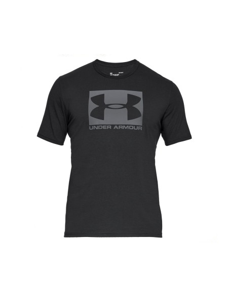 Camisola de Manga Curta Homem BOXED SPORTSTYLE Under Armour 1329581 001 Preto | Tienda24 Tienda24.eu