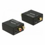 Convertisseur audio DELOCK Toslink - RCA Noir | Tienda24 - Global Online Shop Tienda24.eu