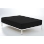 Sábana Bajera Ajustable Alexandra House Living Negro 180 x 190/200 cm de Alexandra House Living, Sábanas y fundas de almohada...