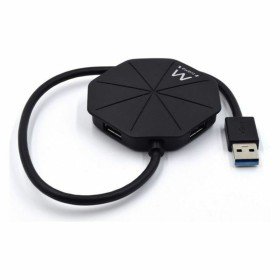 Hub USB LINDY Preto | Tienda24 - Global Online Shop Tienda24.eu