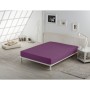 Fitted bottom sheet Alexandra House Living Purple Aubergine 180 x 200 cm by Alexandra House Living, Sheets and pillowcases - ...