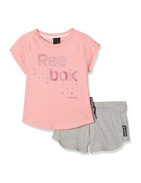 Children’s Tracksuit Reebok G ES SS BK4374 Pink | Tienda24 Tienda24.eu