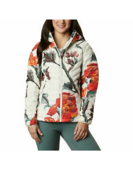 Chaqueta Deportiva para Mujer Columbia POWDER LITE WK1499-192 Blanco | Tienda24 Tienda24.eu