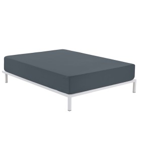 Sábana Bajera Alexandra House Living Gris 180 x 190/200 cm de Alexandra House Living, Sábanas y fundas de almohada - Ref: D16...