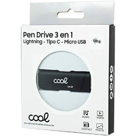 Clé USB Adata UV320 Noir Noir/Bleu 32 GB | Tienda24 - Global Online Shop Tienda24.eu