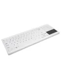 Waschbare desinfizierbare Tastatur Active Key AK-C7412 Weiß | Tienda24 Tienda24.eu