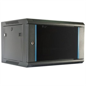 Wall-mounted Rack Cabinet 2LAN AR1906U600X450M1 Black by 2LAN, Cupboards and shelving - Ref: S0229454, Price: 100,65 €, Disco...