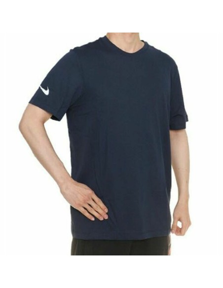 Camisola de Manga Curta Homem Nike CJ1682-002 Marinha | Tienda24 Tienda24.eu