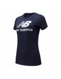 Maglia a Maniche Corte Donna New Balance WT91546 Marino da New Balance, Donna - Ref: S2020059, Precio: €15.56, Descuento: %