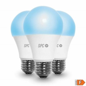 Lampadina Intelligente SPC 6113B Aura 1050 Wifi 10 W E27 75 W 2700K - 6500K (3 uds) di SPC, Lampadine a LED - Rif: S0230347, ...