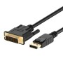 DisplayPort zu DVI Umformer Ewent EC1440 Schwarz | Tienda24 - Global Online Shop Tienda24.eu