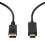 Cable DisplayPort Ewent EC1430 HDMI Negro de Ewent, Cables DisplayPort - Ref: S0230740, Precio: 8,58 €, Descuento: %