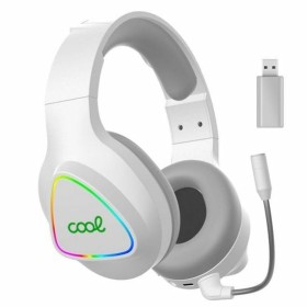 Headphones with Microphone Genesis NEON 613 White Multicolour | Tienda24 - Global Online Shop Tienda24.eu