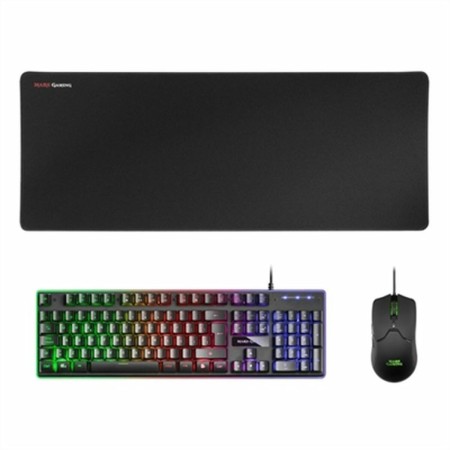 Tastatur und Gaming Maus Mars Gaming MCPX Portugiesisch von Mars Gaming, Tastatur-Maus-Sets - Ref: S0231128, Preis: 35,25 €, ...