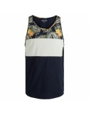 T shirt à manches courtes Enfant JORVENICE BLOCK TANK TOP Jack & Jones 12210056 Marin | Tienda24 Tienda24.eu