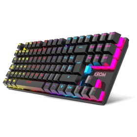 Keyboard Krom NXKROMKASICTKL Black Backlighted by Krom, Keyboards - Ref: S0232369, Price: 28,48 €, Discount: %