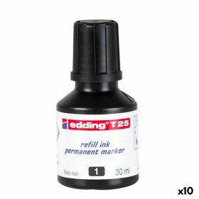 Ricarica inchiostro Edding T25 Permanente Nero 30 ml (10 Unità) di Edding, Inchiostri in flacone - Rif: S8421392, Prezzo: 47,...