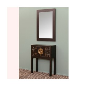 Mesa de Centro Alexandra House Living Branco Ferro Madeira MDF 45 x 57 x 45 cm | Tienda24 - Global Online Shop Tienda24.eu