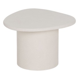 Mesa de Centro Alexandra House Living Marfim Latão Madeira de mangueira Madeira MDF 45 x 52 x 45 cm | Tienda24 - Global Online Shop Tienda24.eu