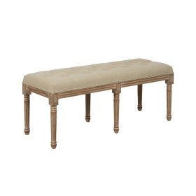 Poltrona DKD Home Decor Cor de Rosa Poliéster Madeira MDF (61 x 63 x 77 cm) | Tienda24 - Global Online Shop Tienda24.eu