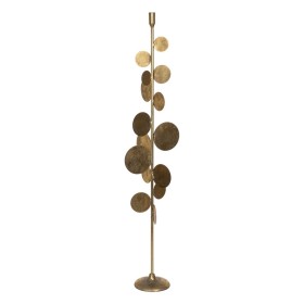 Castiçais Dourado Ferro 19,5 x 19,5 x 103,5 cm de BigBuy Home, Candelabros e suportes para velas - Ref: S8808087, Preço: 46,7...