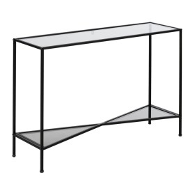 Side table DKD Home Decor Crystal Silver Metal 40 x 40 x 110 cm | Tienda24 - Global Online Shop Tienda24.eu