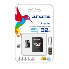 Cartão de Memória Micro SD com Adaptador Adata CLASS10 32 GB de Adata, Cartões de memória - Ref: S0233622, Preço: 6,18 €, Des...