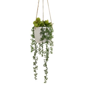 Decorative Plant 44 x 39 x 48 cm Pink Green PVC | Tienda24 - Global Online Shop Tienda24.eu