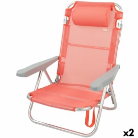 Silla de Playa Colorbaby Rosa 48 x 57 x 99 cm Multiposición | Tienda24 - Global Online Shop Tienda24.eu