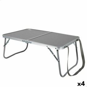 Mesa Plegable Aktive Camping Gris 56 x 25 x 40 cm (2 Unidades) | Tienda24 - Global Online Shop Tienda24.eu