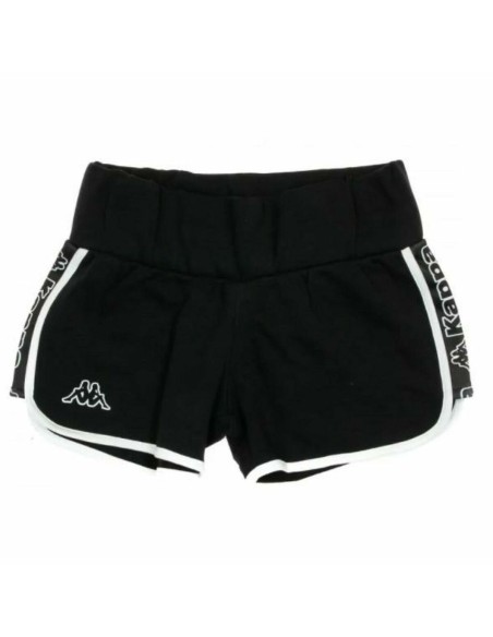 Sports Shorts for Women Kappa TAPE DORY Black | Tienda24 Tienda24.eu