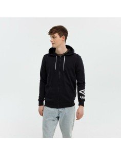 Polar com Capuz Homem FW TERRACE ZIP HOODIE Umbro 66063U 060 Preto de Umbro, Sweatshirts - Ref: S2022759, Precio: €41.13, Des...