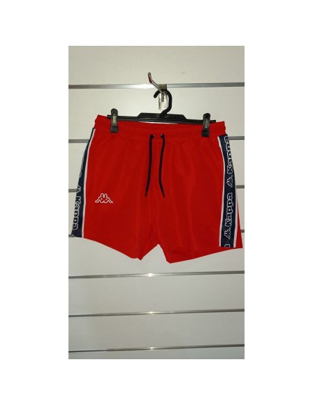 Maillot de bain homme Kappa LOGO TAPE DIRC 3115BLW A18 Rouge | Tienda24 Tienda24.eu