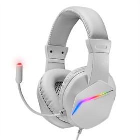 Casque avec Microphone Gaming Mars Gaming MH122 Blanc de Mars Gaming, Écouteurs avec microphones - Réf : S0235147, Prix : 19,...