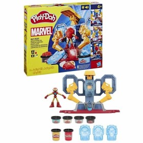 Set di Plastilina Play-Doh Iron Man Armor Factory Giallo di Play-Doh, Argilla e pasta modellabile - Rif: S71012094, Prezzo: 4...