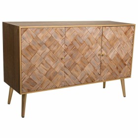 Aparador DKD Home Decor 142 x 40 x 81 cm Negro Metal Marrón Acacia | Tienda24 - Global Online Shop Tienda24.eu