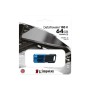 USB stick Kingston 80 64 GB Blue Black/Blue | Tienda24 - Global Online Shop Tienda24.eu