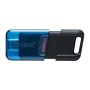 Clé USB Kingston 80 256 GB Bleu de Kingston, Clés USB - Réf : S0236078, Prix : 22,54 €, Remise : %