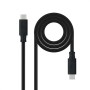 Cable USB C NANOCABLE 10.01.4101-L150 1,5 m Negro de NANOCABLE, Cables de datos - Ref: S0236117, Precio: 8,91 €, Descuento: %